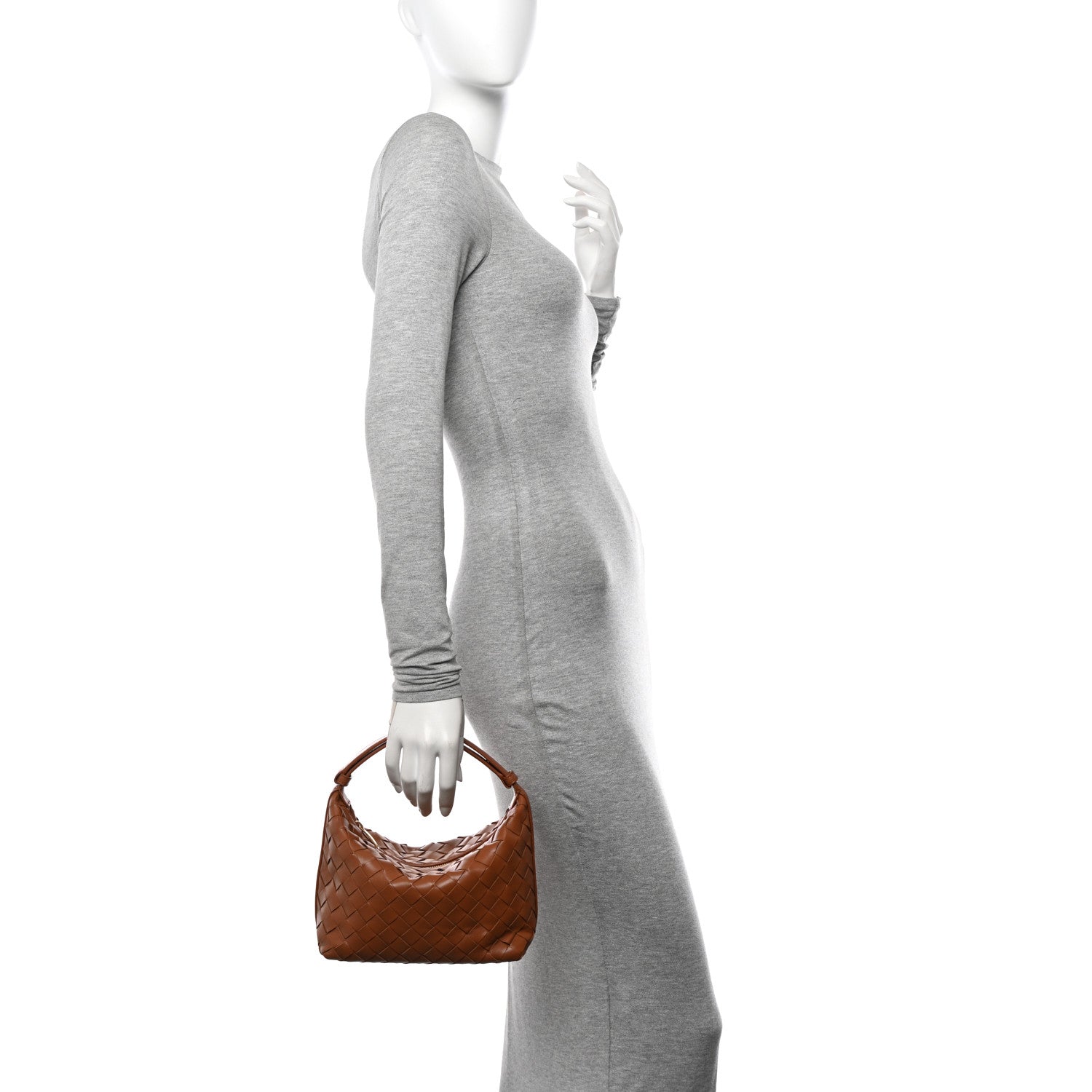 Bottega Veneta Nappa Intrecciato Mini Wallace Wood 2 of 10