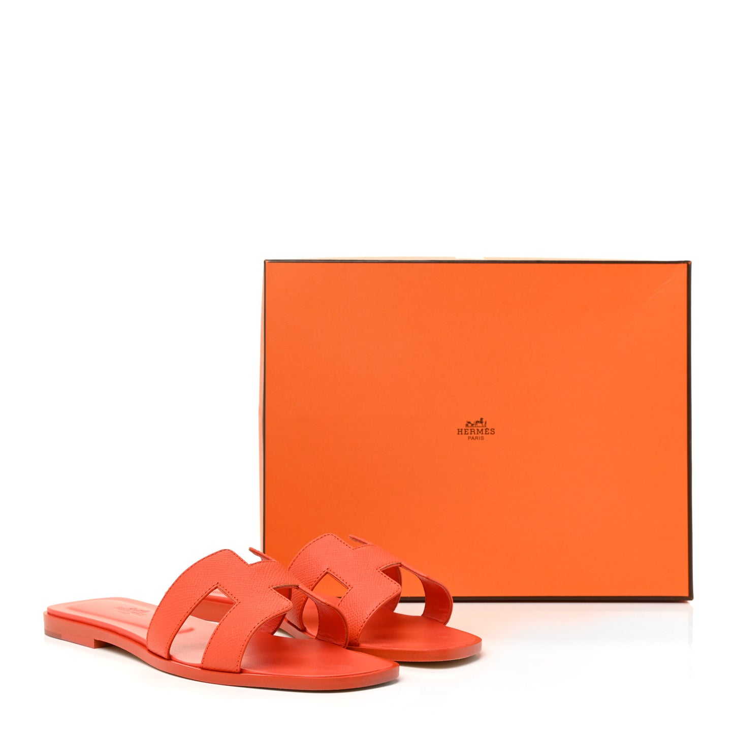Epsom Oran Sandals 38 Orange Poppy