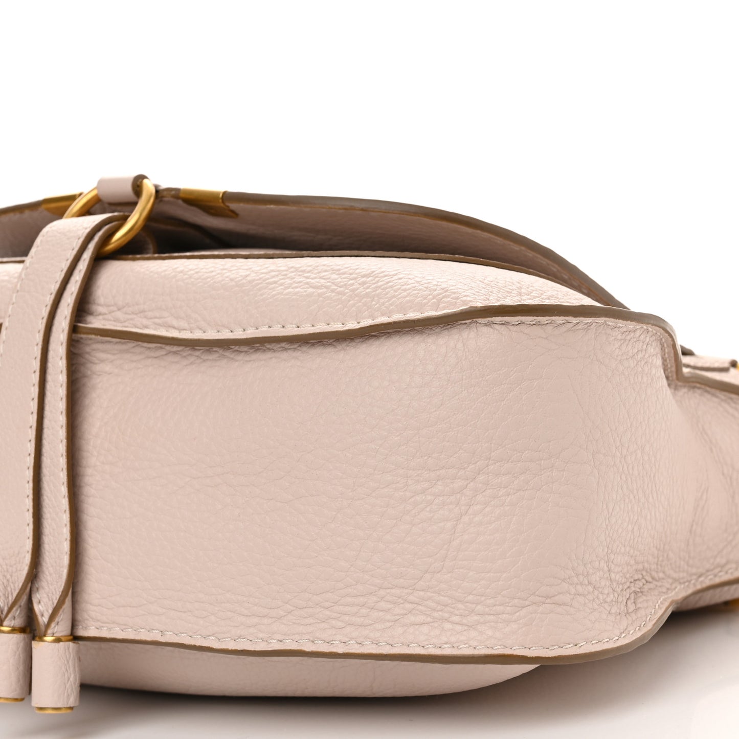 Calfskin Small Marcie Satchel Pale Pink