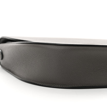 Celine Grained Calfskin Medium Trotteur Grey 10 of 15