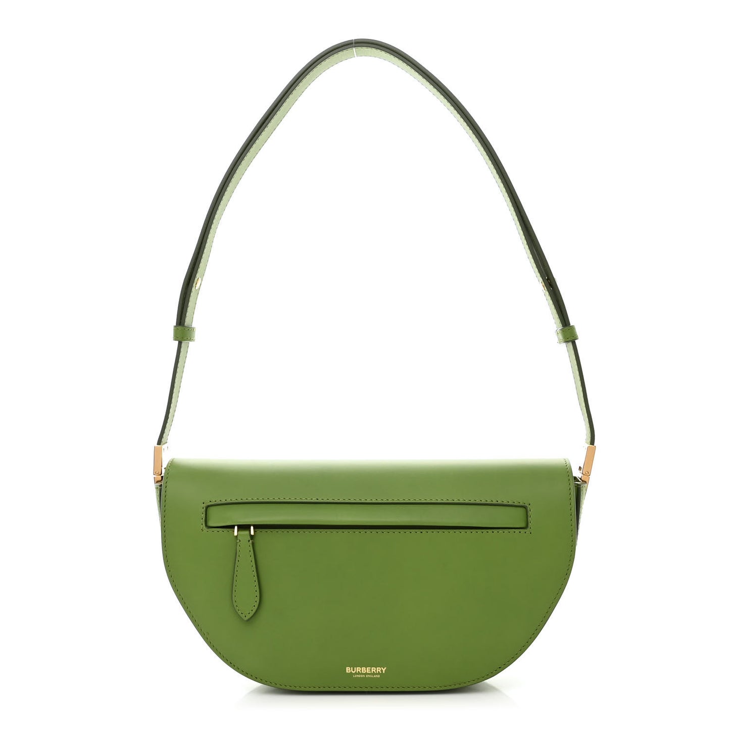 Calfskin Small Olympia Shoulder Bag Green