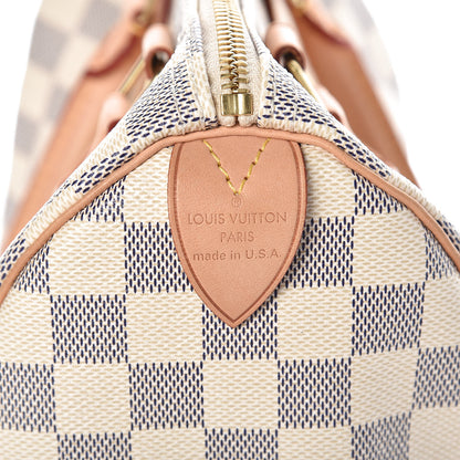 Louis Vuitton Damier Azur Speedy 25 8 of 9