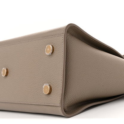 Saint Laurent Calfskin Baby Monogram Downtown Cabas Mink 10 of 10
