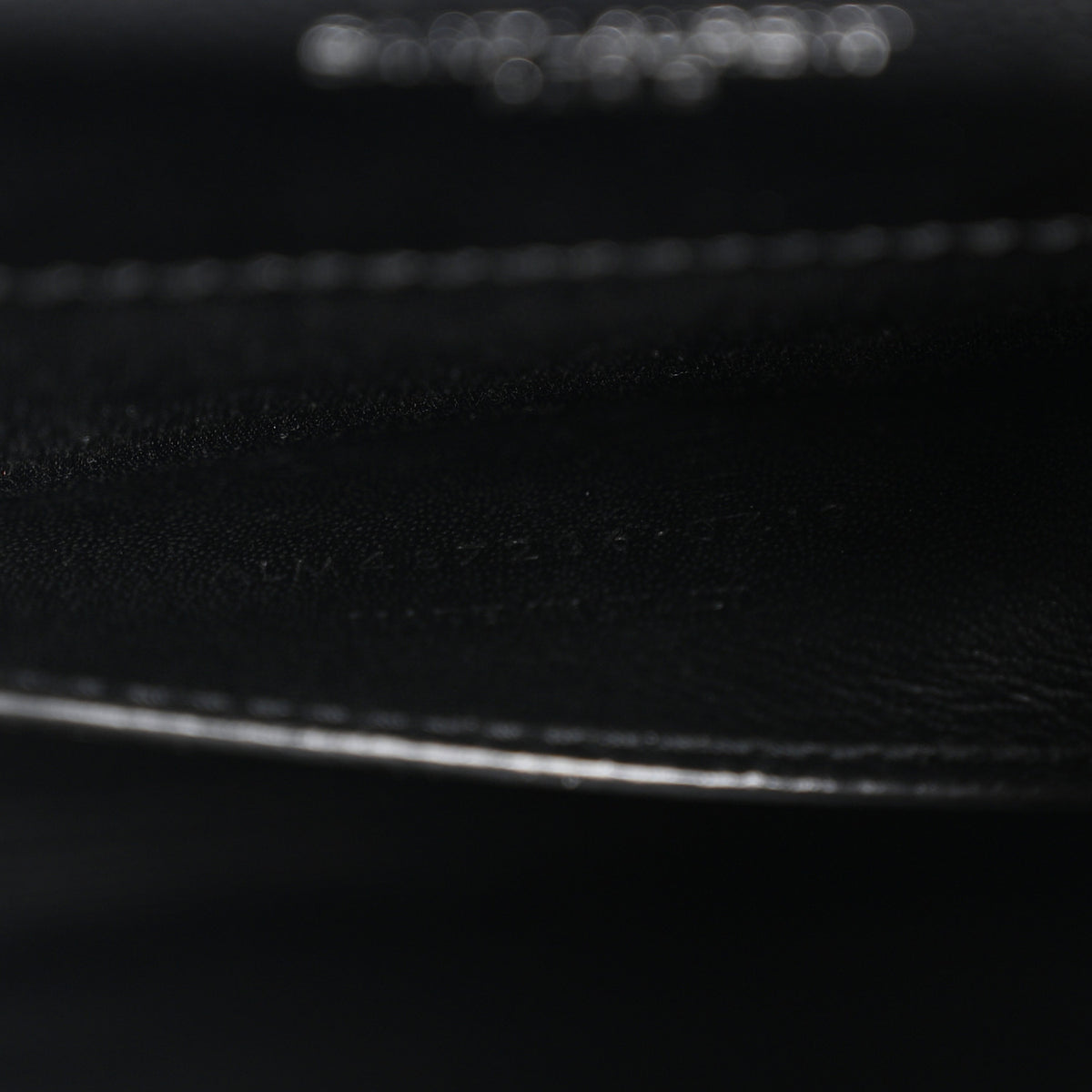 Grain De Poudre Textured Mixed Matelasse Triquilt Medium Monogram Satchel Black