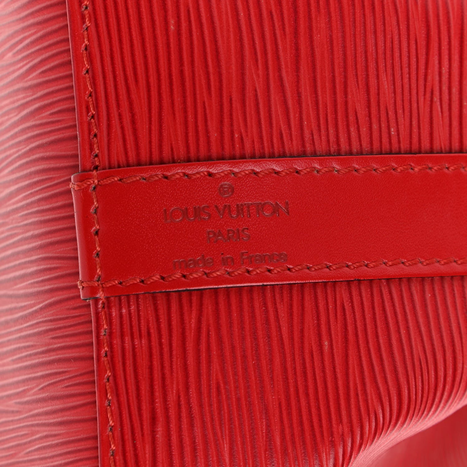 Louis Vuitton Epi Petit Noe Castillan Red 6 of 8