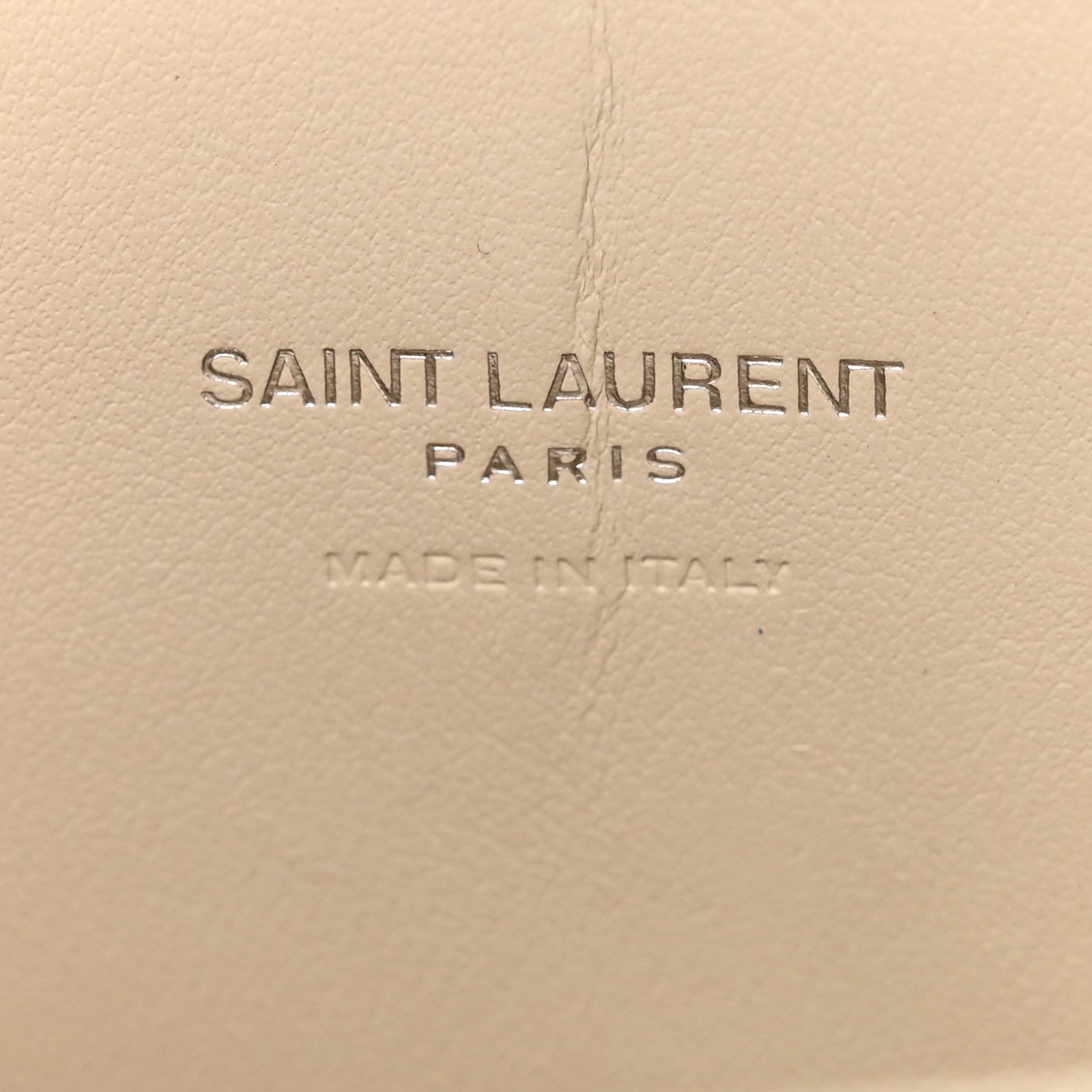Saint Laurent Calfskin Crocodile Embossed Nano Sac De Jour Crema Soft 6 of 11