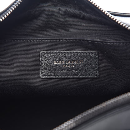 Saint Laurent Calfskin Matelasse Monogram Lou Camera Bag Black 6 of 10