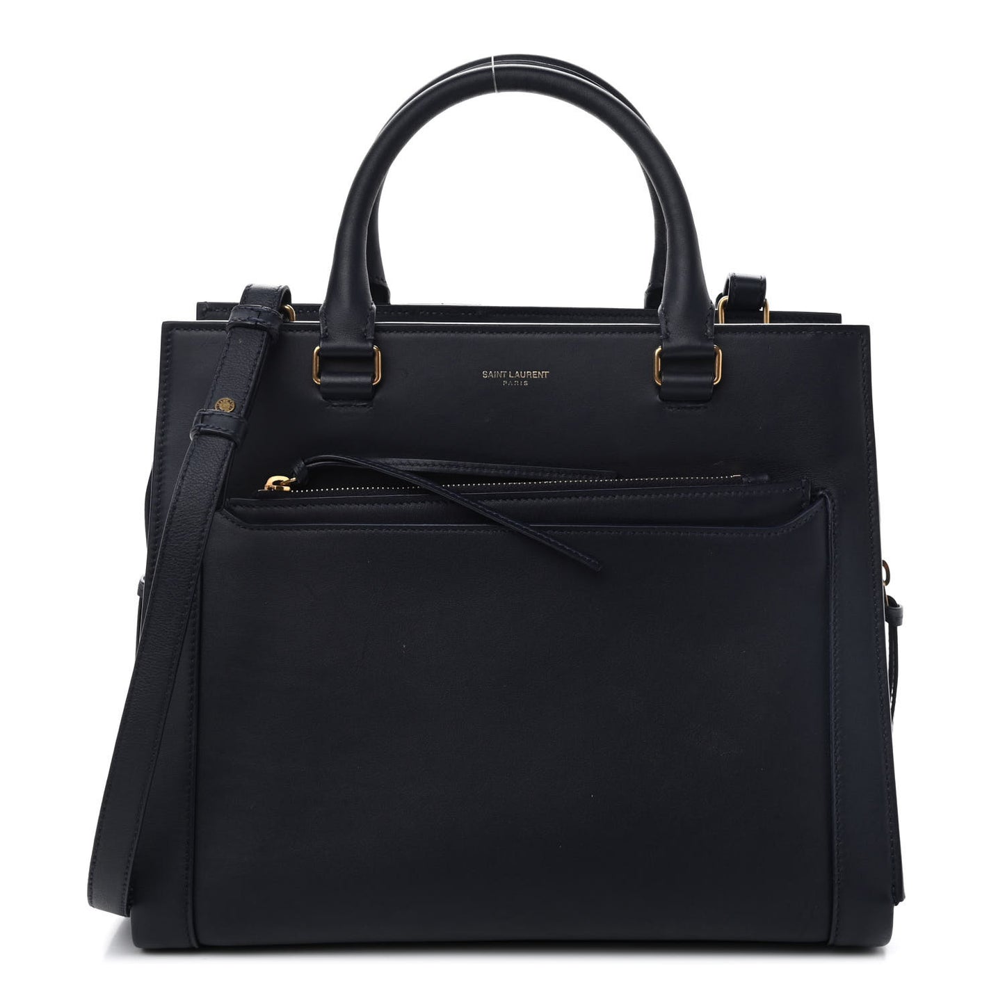 Smooth Calfskin Small East Side Tote Black