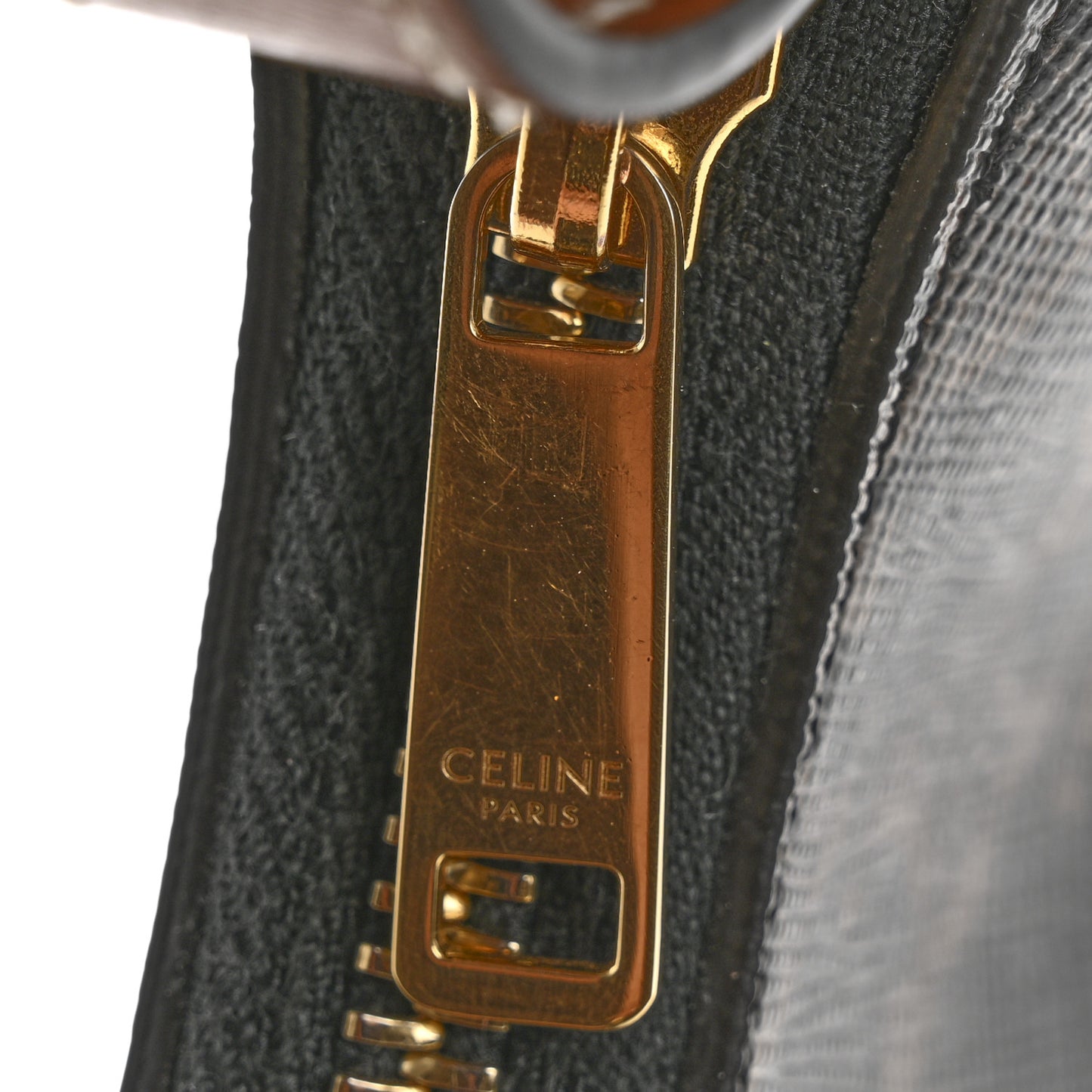 Triomphe Canvas Calfskin Ava Shoulder Bag Tan