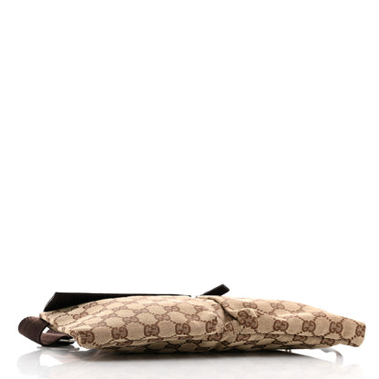 Gucci GG Monogram Double Pocket Belt Bag Dark Brown 4 of 11