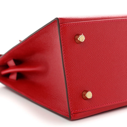 Hermes Epsom Kelly Sellier 28 Rouge Casaque 8 of 10