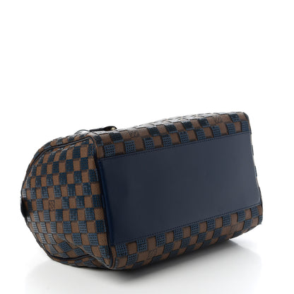 Louis Vuitton Damier Paillettes Speedy 30 Blue 4 of 11
