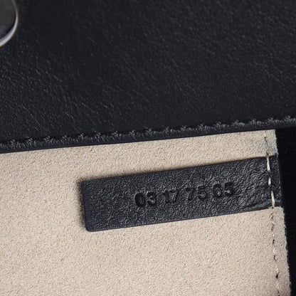 Chloe Suede Calfskin Mini Faye Shoulder Bag Black 7 of 7