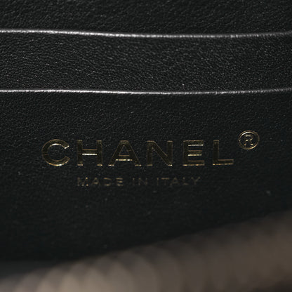Chanel Caviar Quilted Small Vertical Vanity Case With Chain Black 6 of 12