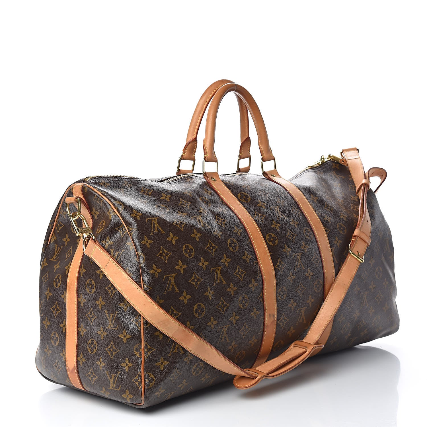 Louis Vuitton Monogram Keepall Bandouliere 55 3 of 24