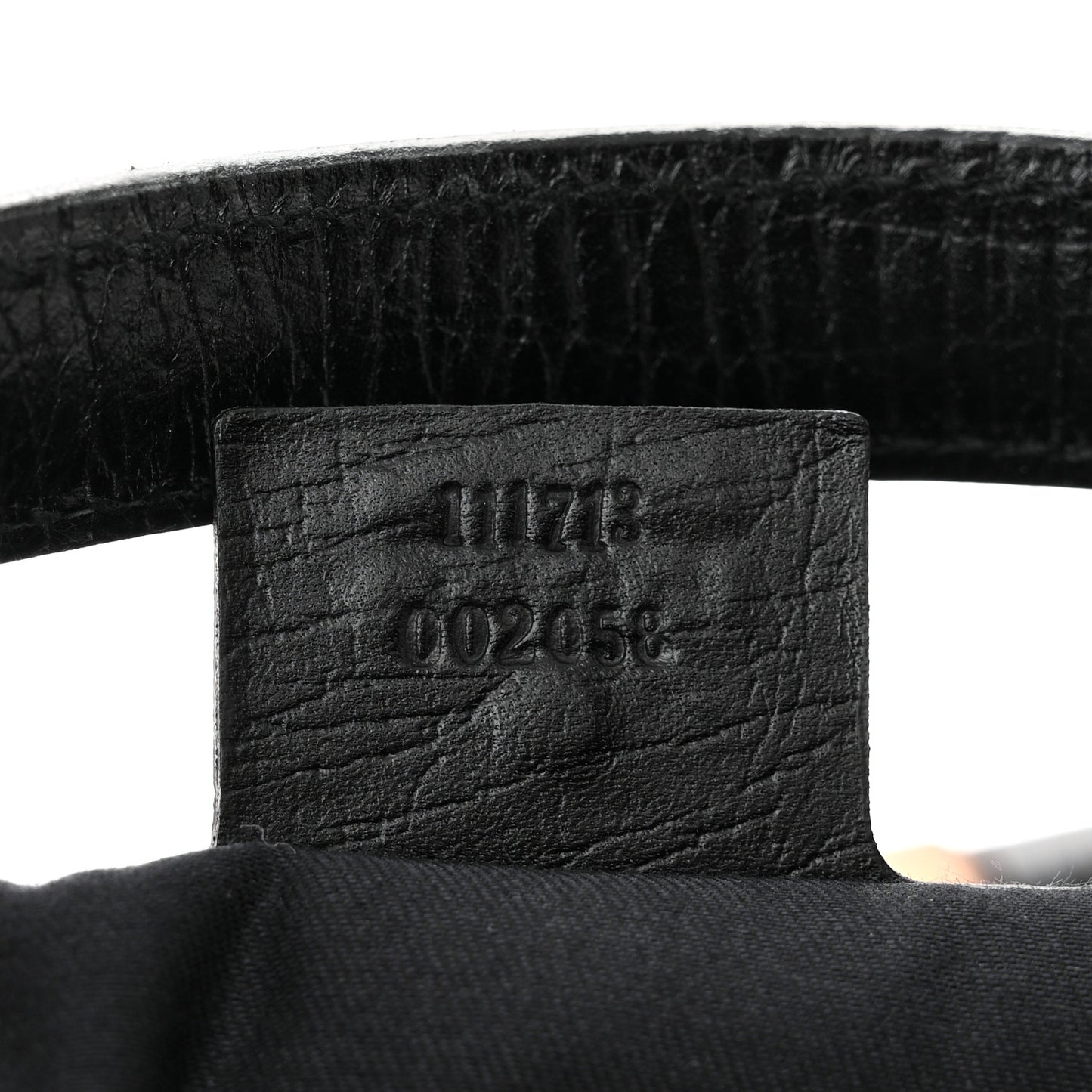 Monogram Bamboo Bullet Bag Black