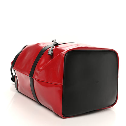 Saint Laurent PVC Calfskin Rive Gauche Sling Bag Wax Red 5 of 10