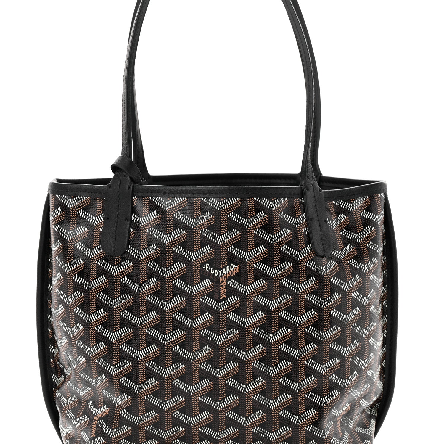 Goyard Goyardine Reversible Mini Anjou Black 10 of 12