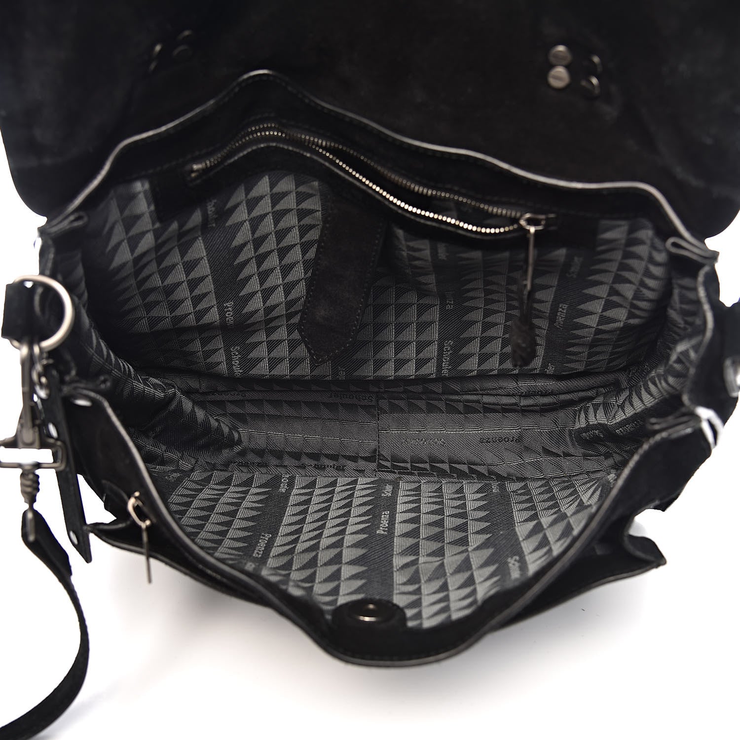 Proenza Schouler Suede Medium PS1 Satchel Black 5 of 12