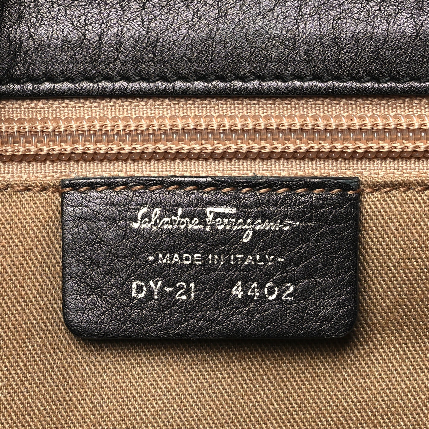 Calfskin Gancini Top Handle Satchel Black