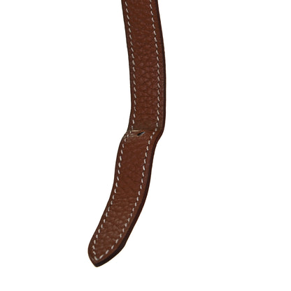 Hermes Taurillon Clemence Halzan 31 Gold 11 of 12