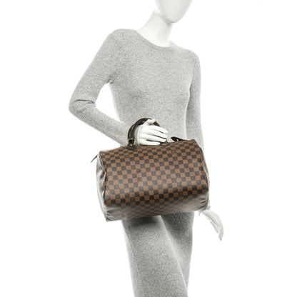 Louis Vuitton Damier Ebene Speedy 35 2 of 8