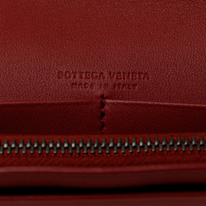 Bottega Veneta Nappa Intrecciato Continental Wallet on Chain Deco Rose Baccarra Rose 5 of 10