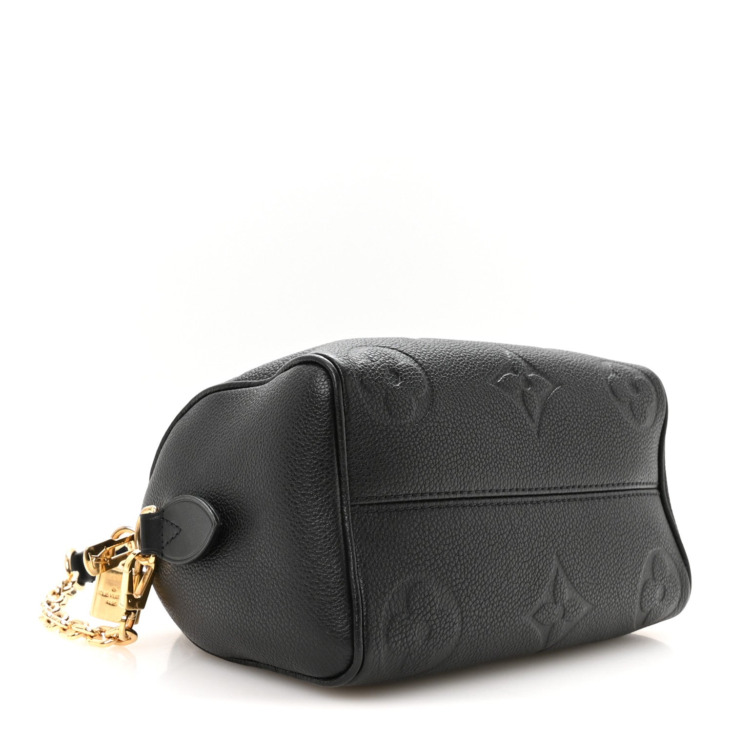 Louis Vuitton Empreinte Monogram Giant Speedy Bandouliere 20 Black 4 of 10
