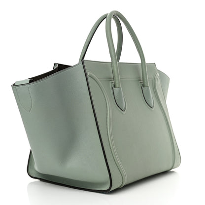 Celine Baby Grained Calfskin Medium Phantom Luggage Jade 3 of 12