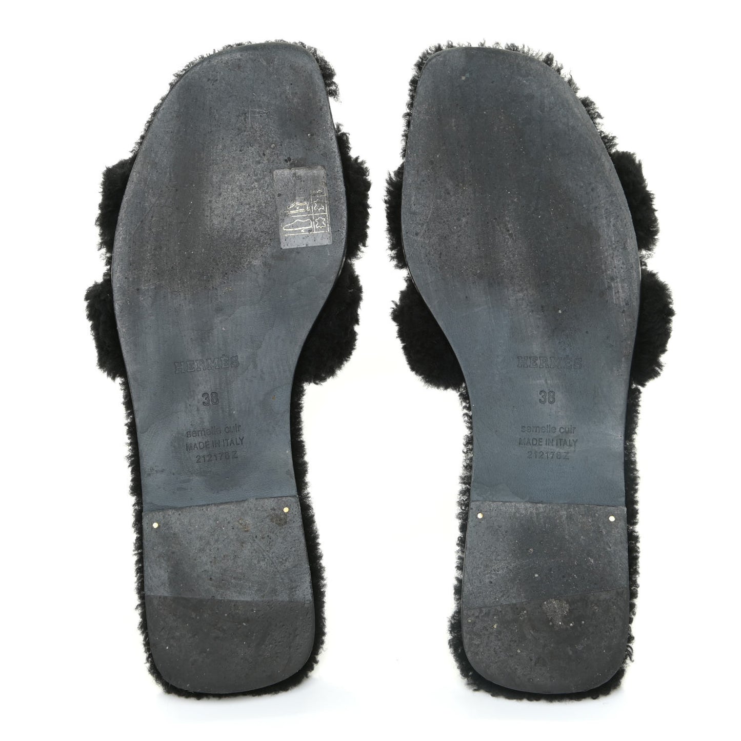 Woolskin Oran Sandals 38 Black