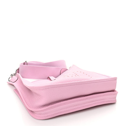 Hermes Taurillon Clemence EVELYNE III PM Mauve Sylvestre 4 of 10