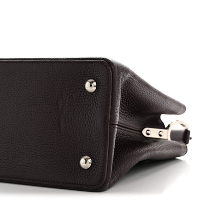 Louis Vuitton Taurillon Capucines MM Quetsche 9 of 11