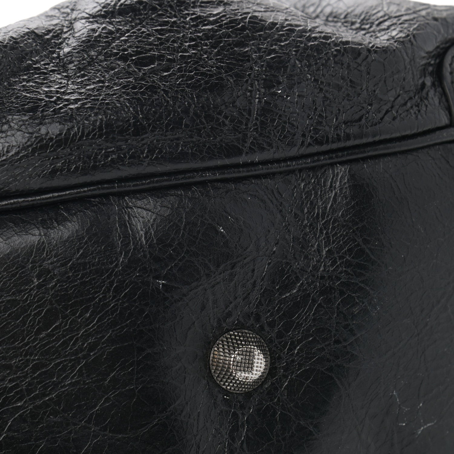 Balenciaga Agneau Arena Medium Le Cagole Shoulder Bag Black 10 of 11