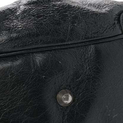 Balenciaga Agneau Arena Medium Le Cagole Shoulder Bag Black 10 of 11
