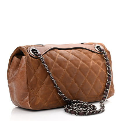 Chanel Iridescent Calfskin Medium In The Mix Flap Light Brown 2 of 12