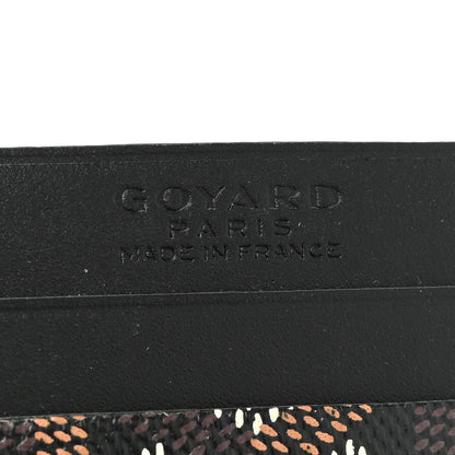 Goyard Goyardine Saint Sulpice Card Holder Black 6 of 9