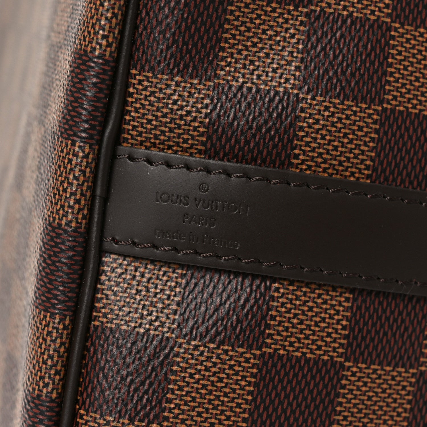 Louis Vuitton Damier Ebene Speedy Bandouliere 30 6 of 10