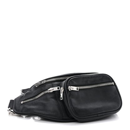 Alexander Wang Lambskin Attica Belt Bag Black 4 of 13