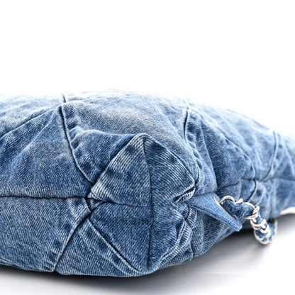 Chanel Denim Quilted Chanel 22 Backpack Blue 10 of 10