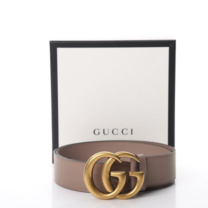 Gucci Calfskin Double G 40mm Belt 90 36 Porcelain Rose 8 of 8