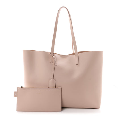 Saint Laurent Calfskin Large Shopping Tote Marble Pink 3 of 11