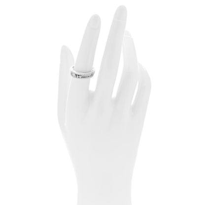 Messika 18K White Gold Diamond Baby Move Pave Ring 54 7 2 of 7