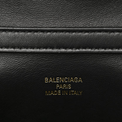 Balenciaga Natural Smooth Calfskin Mini Rodeo Top Handle Handbag Black 6 of 10