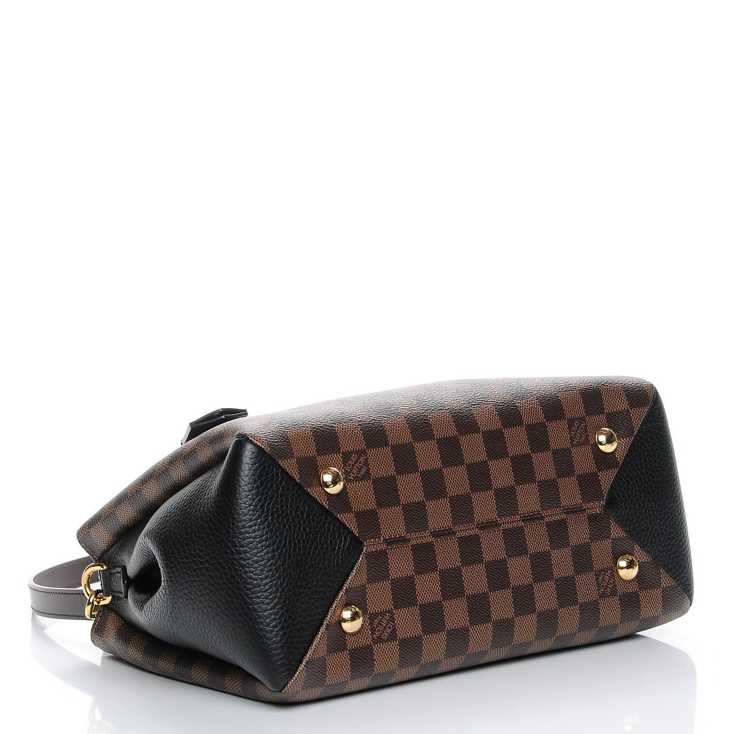 Louis Vuitton Damier Ebene Cuir Taurillon Brittany Black 5 of 9