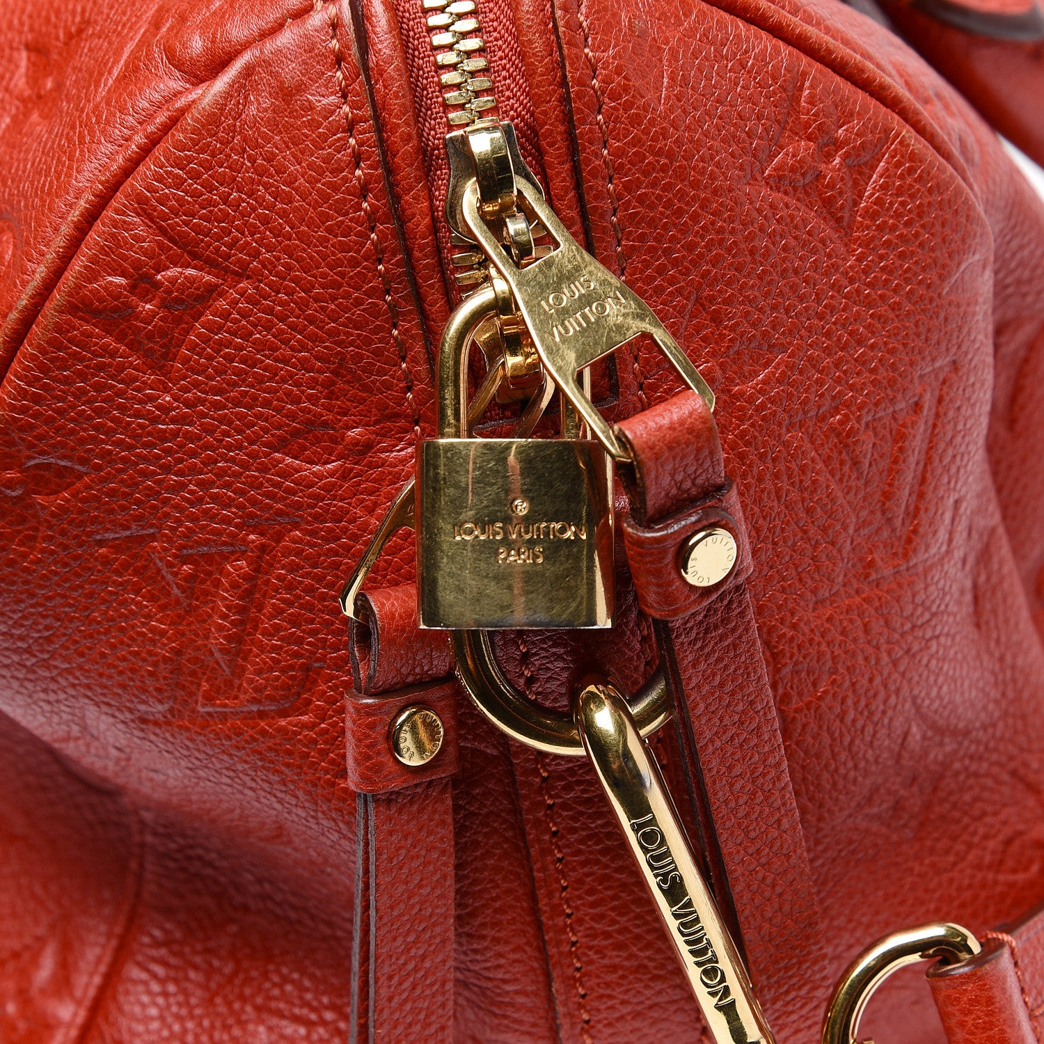 Louis Vuitton Empreinte Speedy Bandouliere 25 Cherry 13 of 17