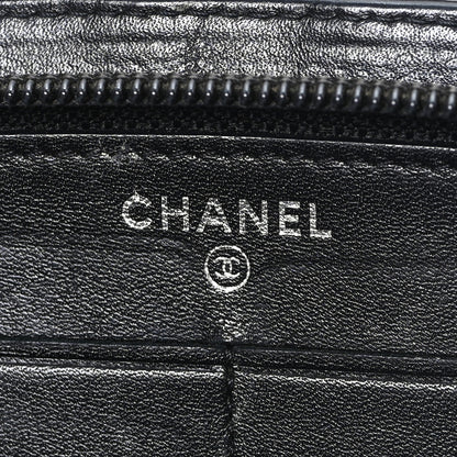Chanel Patent Trousse Maquil Wallet Black 6 of 9