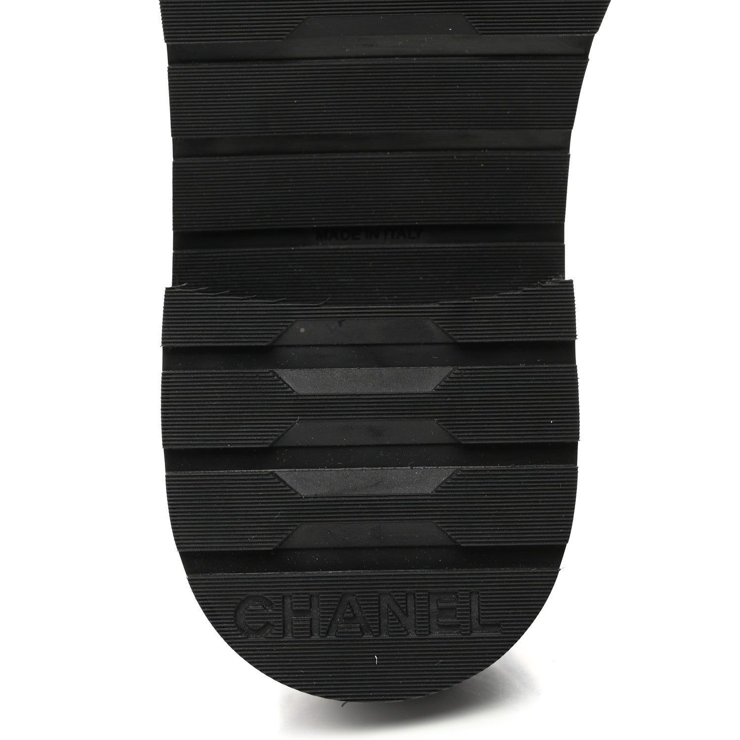 Chanel Shiny Lambskin Quilted Lace Up Combat Boots 38.5 Black 8 of 8