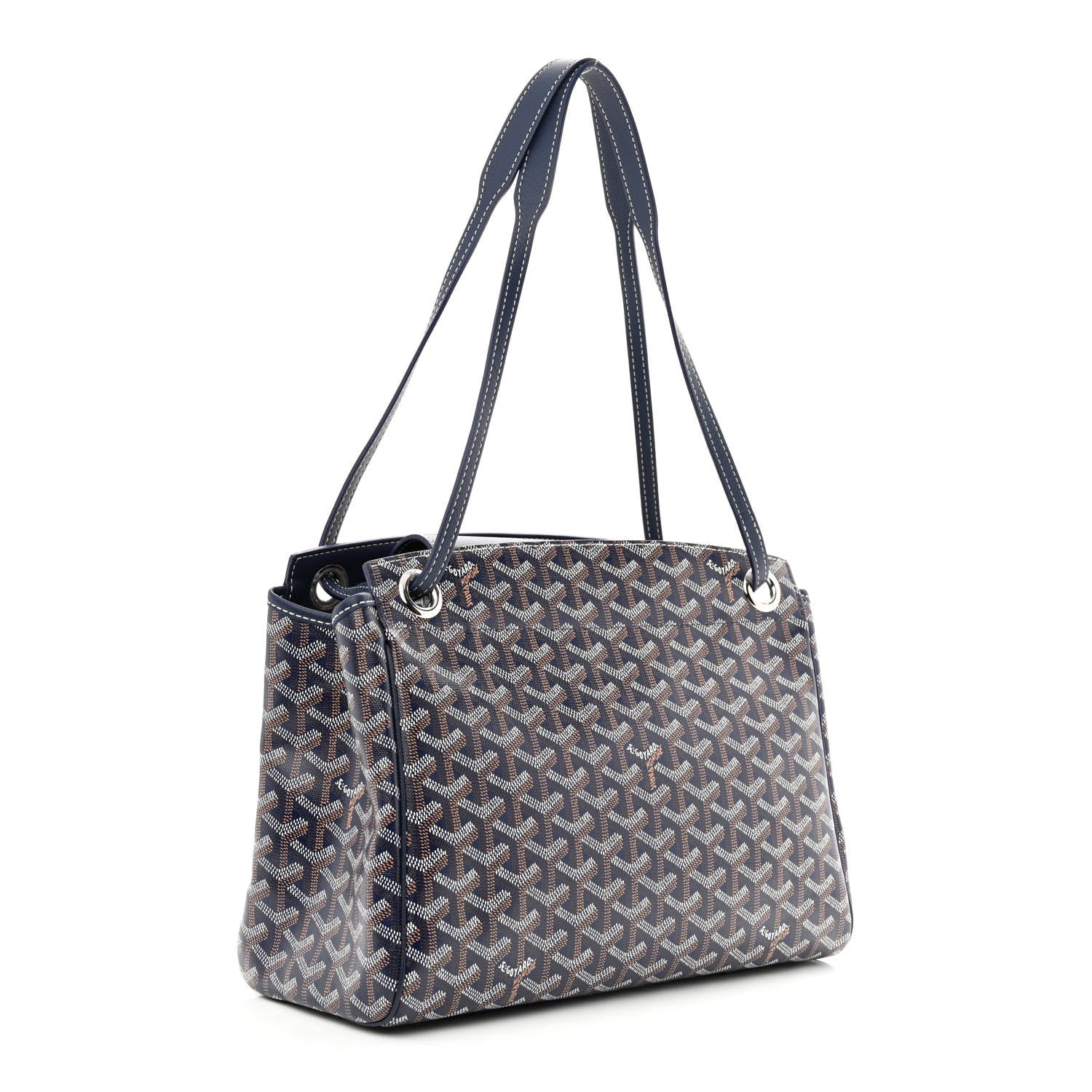 Goyard Goyardine Rouette PM Blue Marine 3 of 9