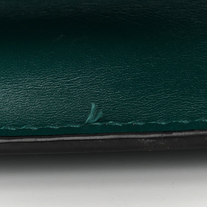 Bulgari Calfskin Small Serpenti Forever Snake Strap Crossbody Bag Emerald Green 13 of 13