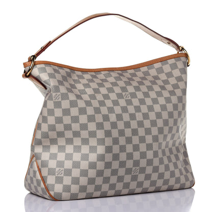 Louis Vuitton Damier Azur Delightful MM Pink 3 of 10